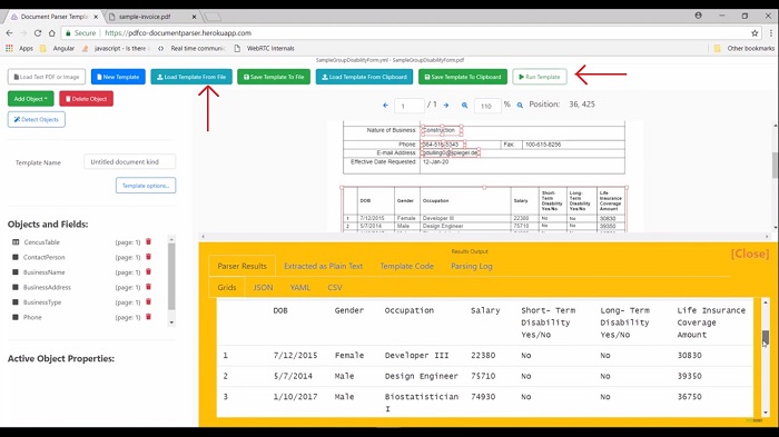 PDF Data Extraction